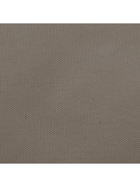 Stínící plachta oxfordská látka obdélníková 5 x 8 m taupe