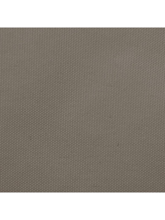 Stínicí plachta oxfordská látka obdélníková 6 x 8 m taupe