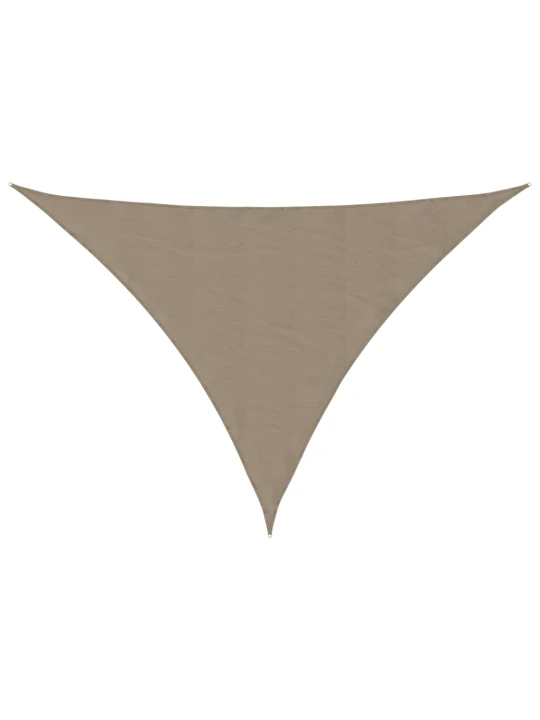 Stínící plachta oxfordská látka trojúhelník 3x3x4,24 m taupe