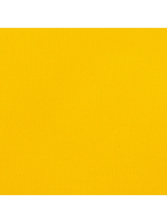 Stínící plachta oxfordská látka trojúhelník 3,5x3,5x4,9 m žlutá