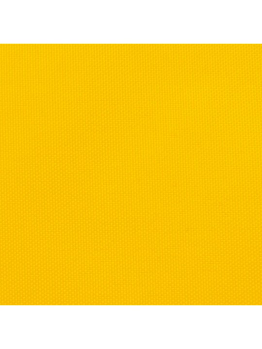 Stínící plachta oxfordská látka trojúhelníková 5x7x7 m žlutá
