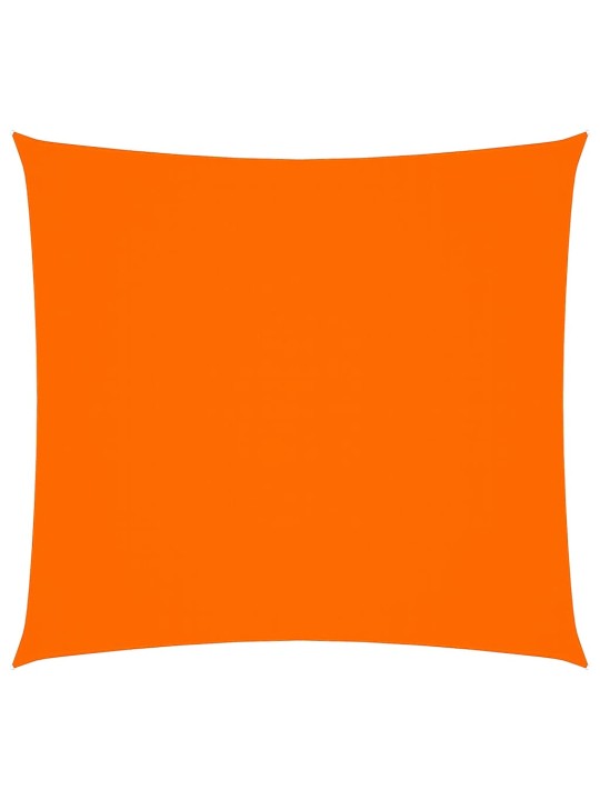 Stínící plachta oxfordská látka čtvercová 2,5 x 2,5 m oranžová