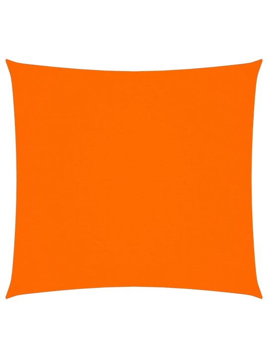 Stínící plachta oxfordská látka čtvercová 3,6 x 3,6 m oranžová