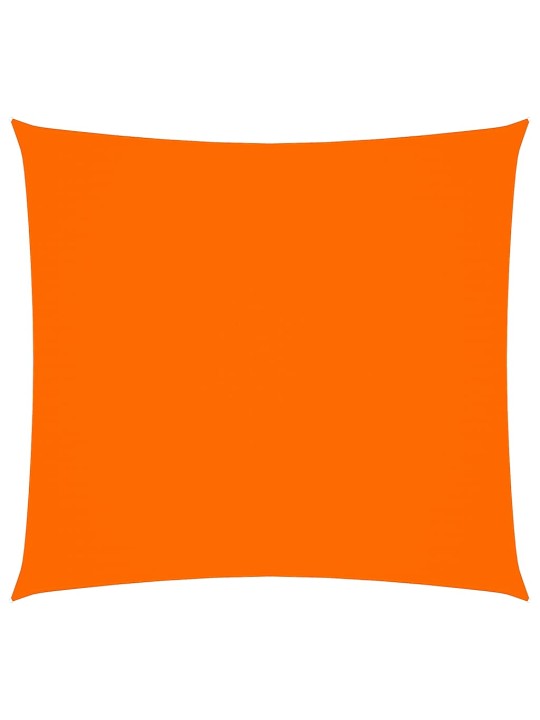 Stínící plachta oxfordská látka čtvercová 6 x 6 m oranžová