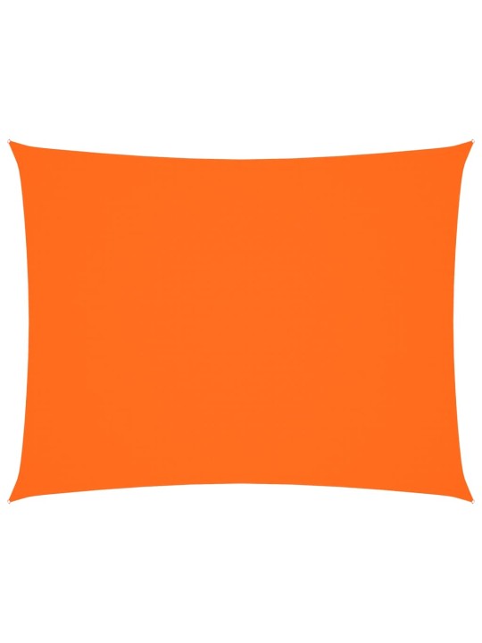 Stínící plachta oxfordská látka obdélníková 3,5 x 5 m oranžová
