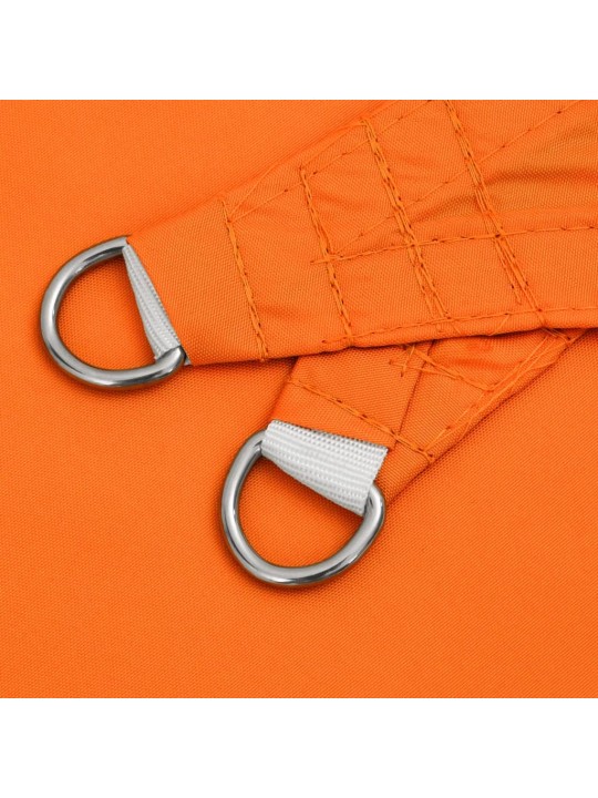 Stínící plachta oxfordská látka trojúhelníková 5x5x5 m oranžová