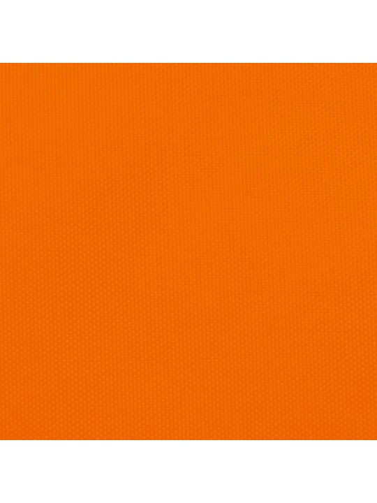 Stínící plachta oxfordská látka trojúhelníková 5x6x6 m oranžová