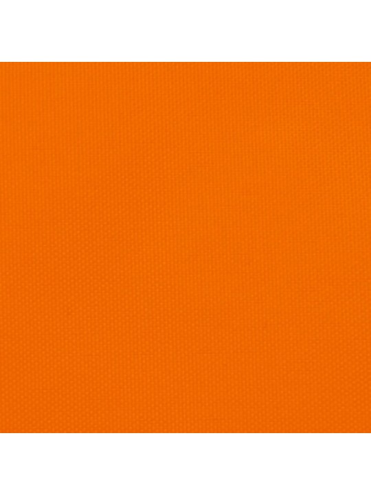 Stínící plachta oxfordská látka trojúhelníková 5x7x7 m oranžová