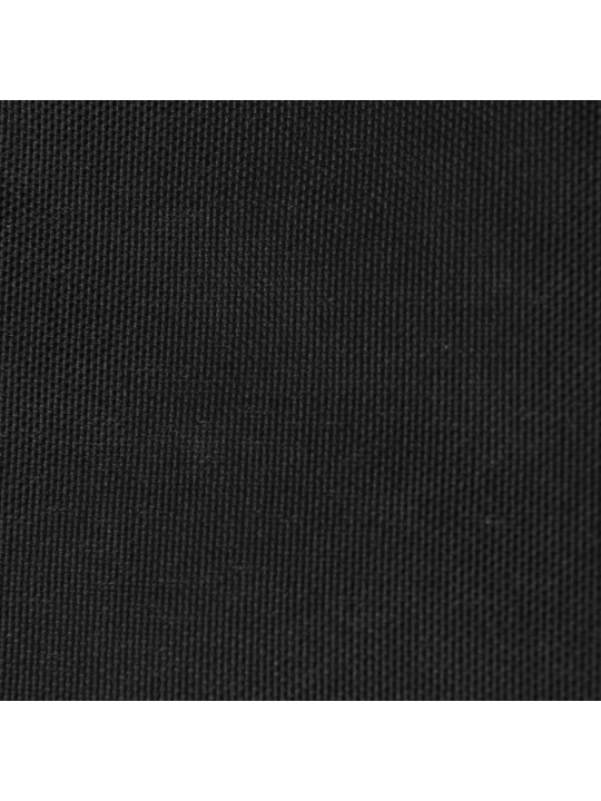 Stínící plachta oxfordská látka trojúhelníková 5x5x6 m černá