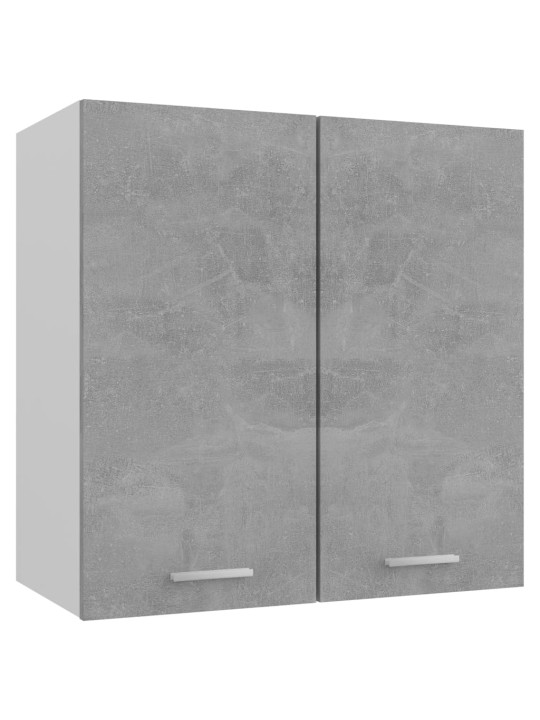 Horní skříňka Lyon betonově šedá 60x31x60 cm kompozitní dřevo
