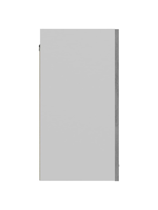 Horní skříňka Lyon betonově šedá 60x31x60 cm kompozitní dřevo