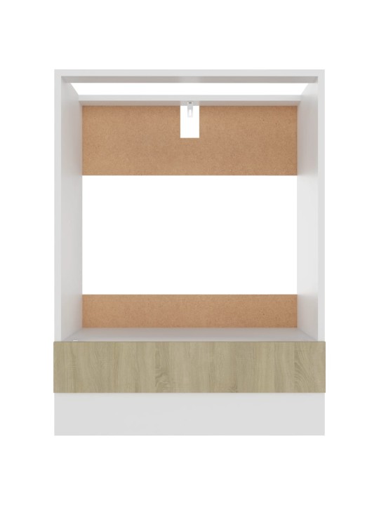 Skříňka na troubu Riga dub sonoma 60x46x81,5 cm kompozit