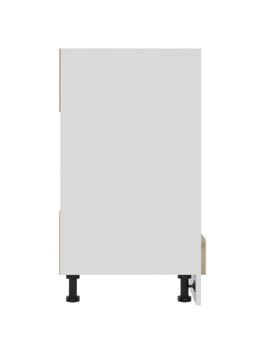 Skříňka na troubu Riga dub sonoma 60x46x81,5 cm kompozit