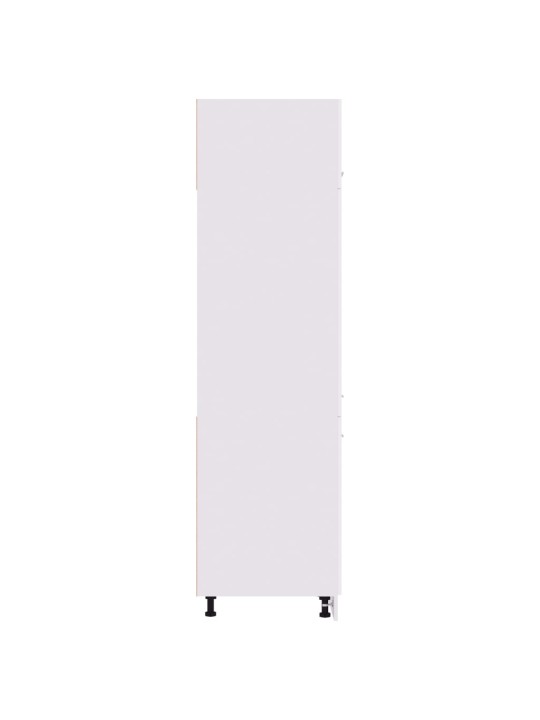 Skříň pro vestavnou lednici Lyon bílá 60x57x207 cm kompozit