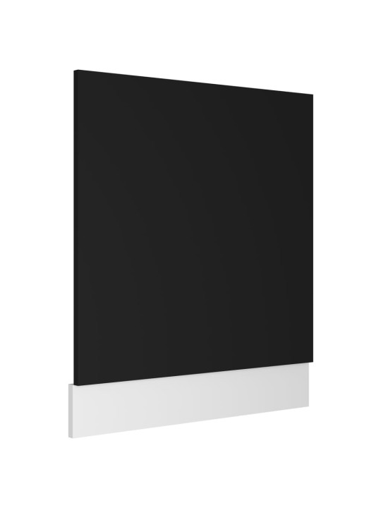 Panel na myčku Lyon černý 59,5 x 3 x 67 cm kompozitní dřevo