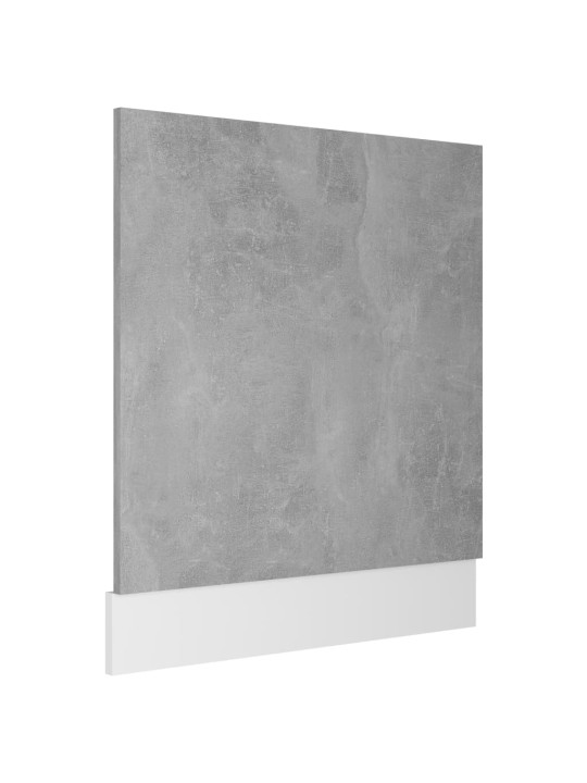 Panel na myčku Lyon betonově šedý 59,5 x 3 x 67 cm kompozit