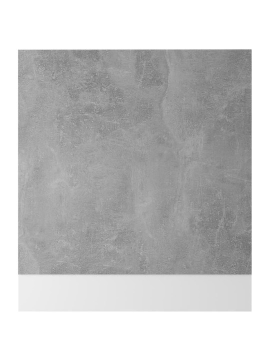 Panel na myčku Lyon betonově šedý 59,5 x 3 x 67 cm kompozit