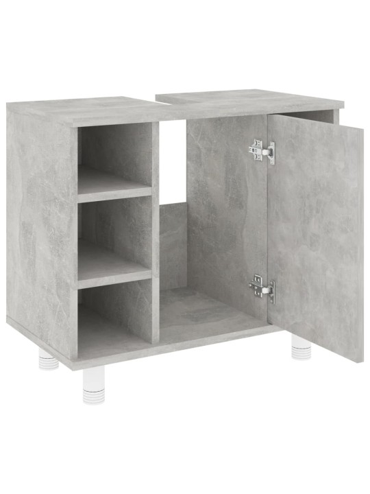 Koupelnová skříňka betonově šedá 60x32x53,5 cm kompozitní dřevo