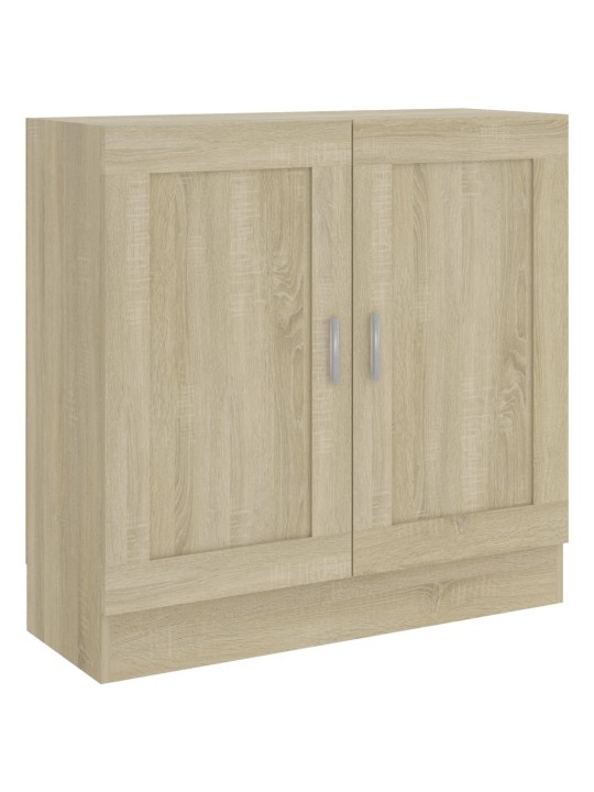 Knihovna dub sonoma 82,5 x 30,5 x 80 cm kompozitní dřevo