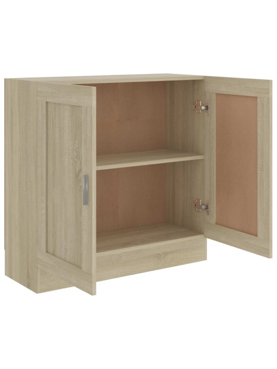 Knihovna dub sonoma 82,5 x 30,5 x 80 cm kompozitní dřevo