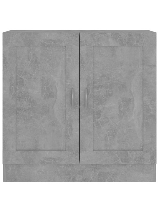 Knihovna betonově šedá 82,5 x 30,5 x 80 cm kompozitní dřevo