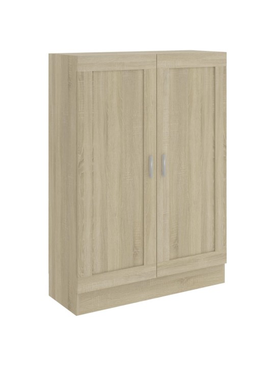 Knihovna dub sonoma 82,5 x 30,5 x 115 cm kompozitní dřevo