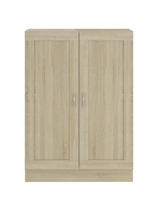 Knihovna dub sonoma 82,5 x 30,5 x 115 cm kompozitní dřevo