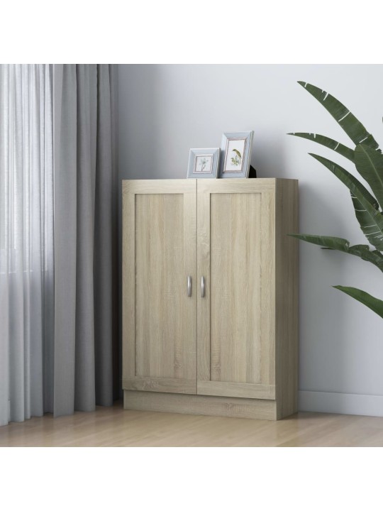 Knihovna dub sonoma 82,5 x 30,5 x 115 cm kompozitní dřevo