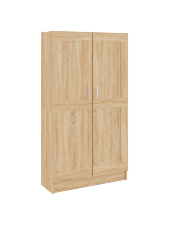 Knihovna dub sonoma 82,5 x 30,5 x 150 cm kompozitní dřevo