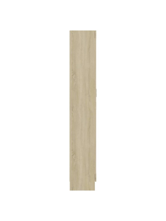 Knihovna dub sonoma 82,5 x 30,5 x 185,5 cm kompozitní dřevo