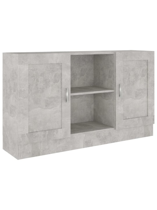 Příborník betonově šedý 120 x 30,5 x 70 cm kompozitní dřevo