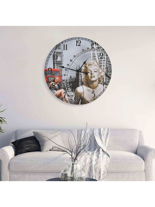 Vintage nástěnné hodiny 60 cm