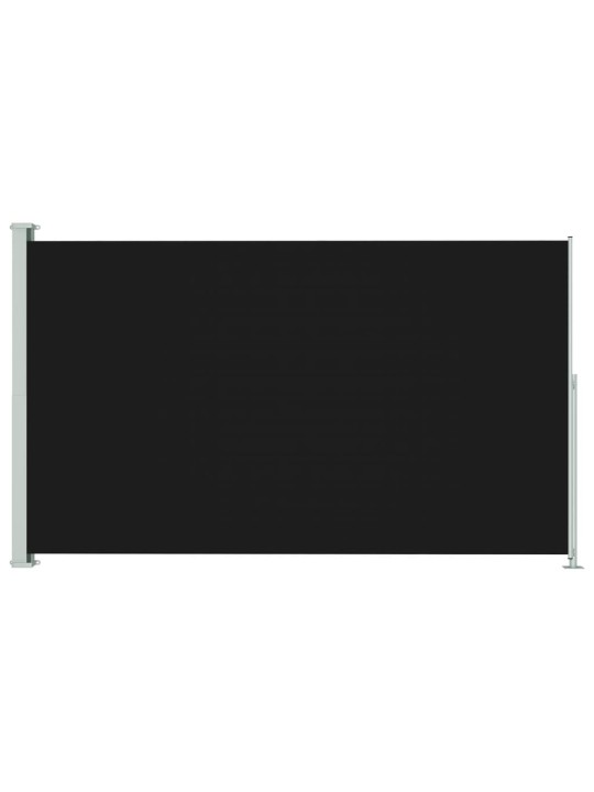 Zatahovací boční markýza/zástěna 200 x 300 cm černá