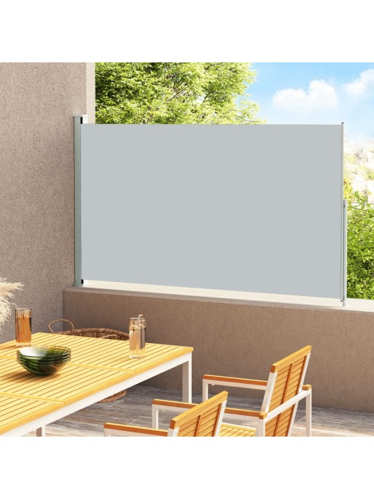 Zatahovací boční markýza 220 x 300 cm šedá