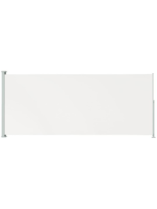 Zatahovací boční markýza 220 x 500 cm krémová