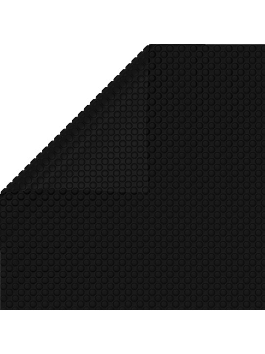 Obdélníkový kryt na bazén 600 x 400 cm PE černý