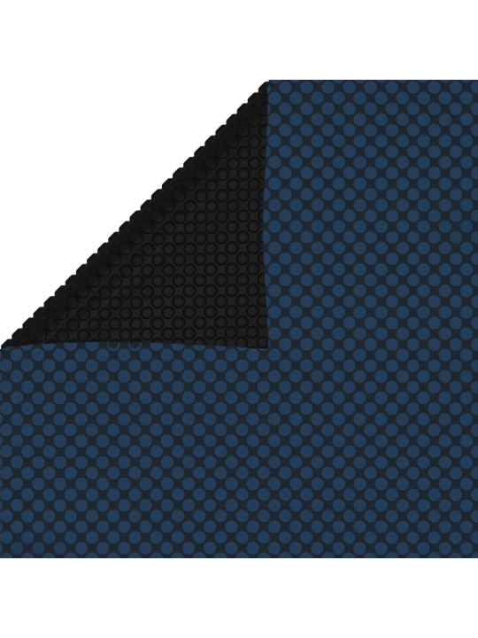 Plovoucí PE solární plachta na bazén 300 x 200 cm černo-modrá
