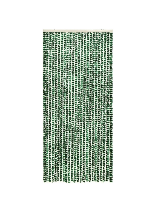 Závěs proti hmyzu zeleno-bílý 90 x 220 cm Chenille