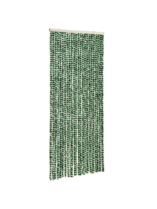 Závěs proti hmyzu zeleno-bílý 90 x 220 cm Chenille