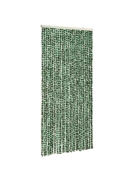Závěs proti hmyzu zeleno-bílý 100 x 220 cm Chenille