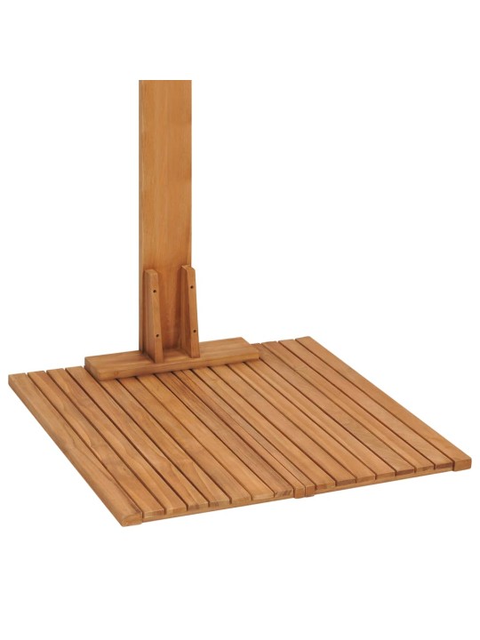 Zahradní sprcha 75 x 75 x 210 cm masivní teakové dřevo