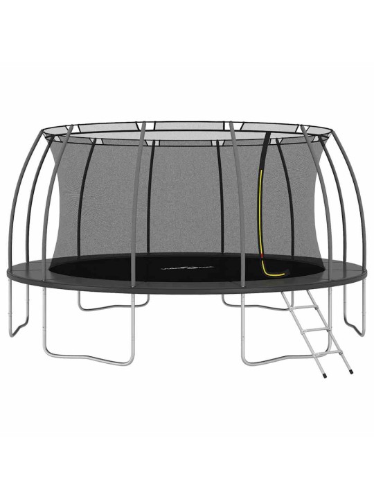 Trampolína s příslušenstvím kulatá 488 x 90 cm 150 kg