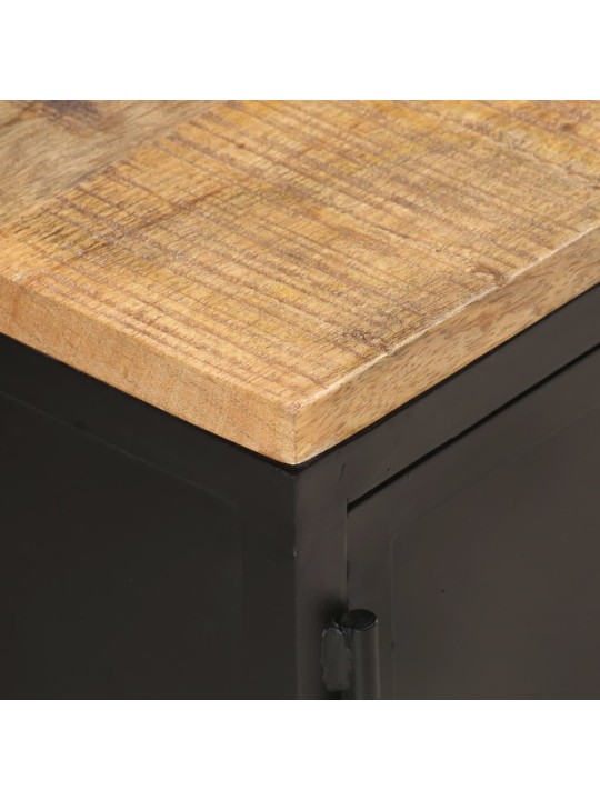 Konferenční stolek 90 x 50 x 37 cm masivní hrubý mangovník