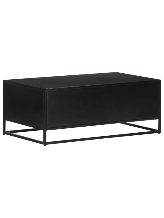 Konferenční stolek 90 x 50 x 35 cm hrubé mangovníkové dřevo