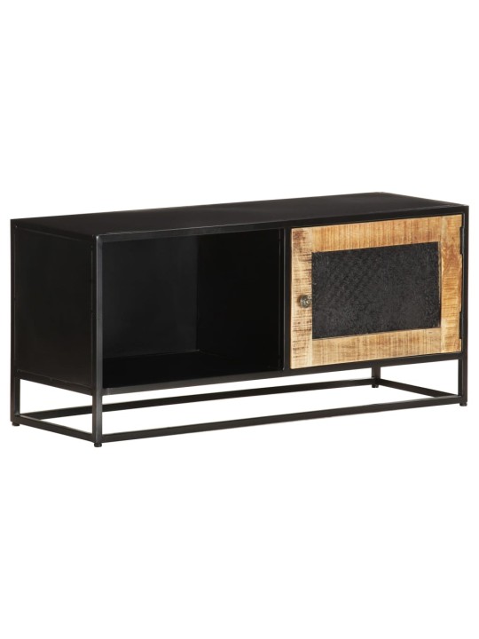TV stolek 90 x 30 x 40 cm hrubé mangovníkové dřevo