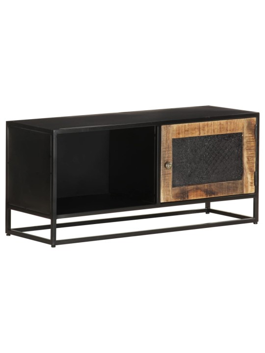 TV stolek 90 x 30 x 40 cm hrubé mangovníkové dřevo