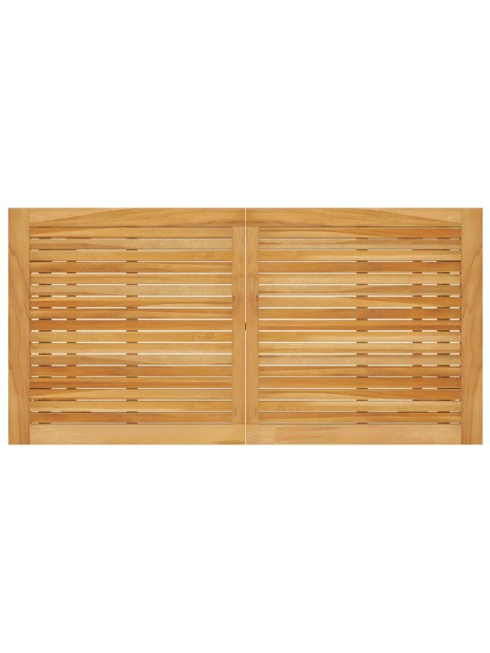 Zahradní jídelní stůl 140 x 70 x 73,5 cm masivní akáciové dřevo