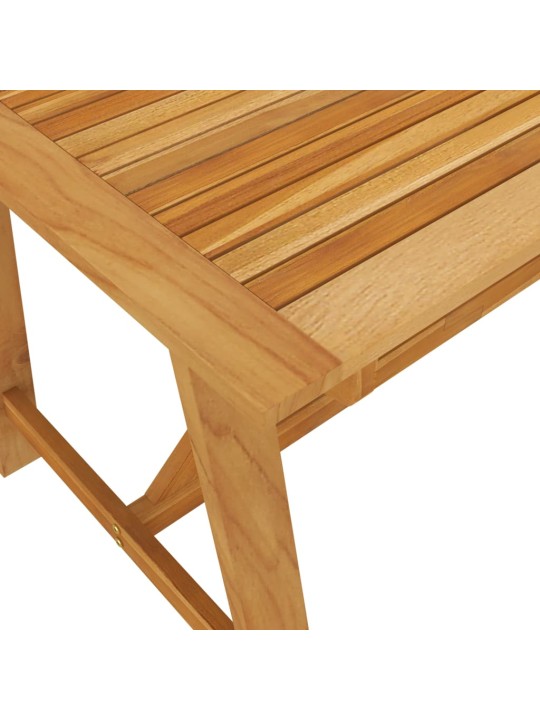 Zahradní jídelní stůl 140 x 70 x 73,5 cm masivní akáciové dřevo