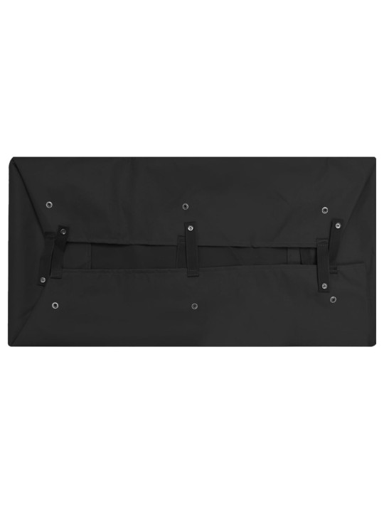 Vložka do zahradního vozíku černá 81 x 41 x 21 cm textil