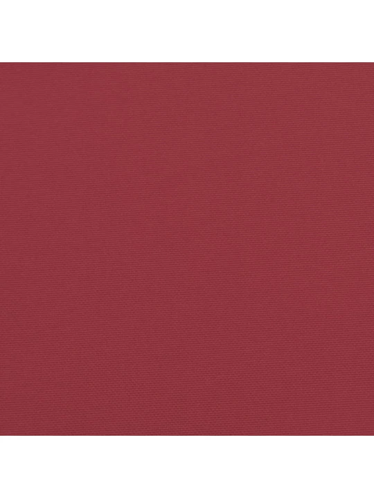 Podušky na zahradní židli 6 ks vínové 50x50x3 cm látka oxford